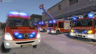 Emergency Call 112 – Hungarian Firefighters Gameplay 4K [upl. by Noreik276]