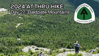 Baldpate Mountains  Day 27  SOBO Appalachian Trail Thru Hike [upl. by Ahsha14]