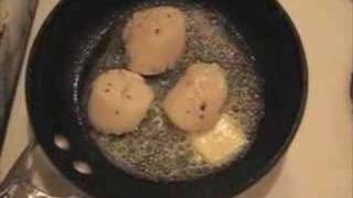 So Easy PanSeared Scallops [upl. by Nylac592]