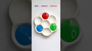 Color Mixing with RGB Creating New Shades paintmixing colormixing colors [upl. by Ilellan480]