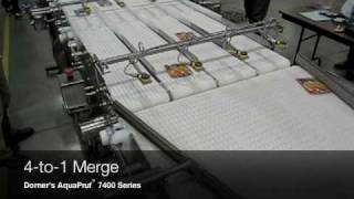 4to1 Packaging Conveyor Merge [upl. by Torrance]