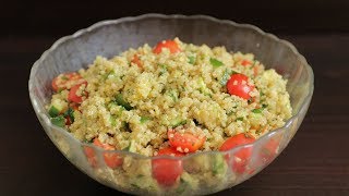 Quinoa and Avocado salad Recipe [upl. by Bret]