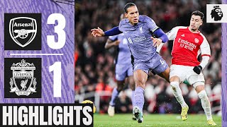 Reds suffer defeat at the Emirates  Arsenal 31 Liverpool  Highlights [upl. by Dorran496]