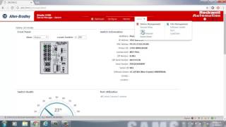 Ethernet  Configuración Inicial Switch Stratix 5700 de AllenBradley [upl. by Justis820]