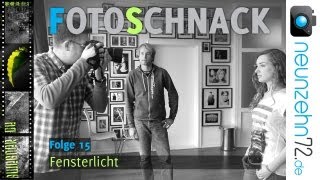 Fotoschnack  Folge 15  Portraits Fotografieren mit Fensterlicht [upl. by Stiles]