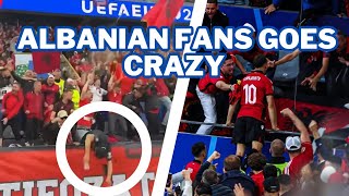 Albanian fans never forget Nedim Bajrami 23 seconds goal [upl. by Kalasky978]