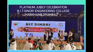 PLATINUM JUBILEE CELEBRATION BIT SINDRI ENGINEERING COLLEGE75 yrsAPKA KHAYAL SUBHENDU CHOWDHURY [upl. by Anaiv]