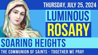 LISTEN  ROSARY THURSDAY  Theme SOARING HEIGHTS [upl. by Nirual]