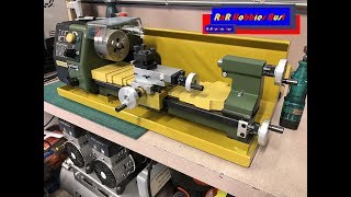 Proxxon pd 250e Lathe Bed Rail Covers [upl. by Adim]