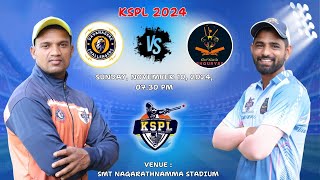 KSPL  2024  DAVANAGERE CHALLENGERS VS BENGALURU SHOURYAS  MATCH  18 [upl. by Ileak]