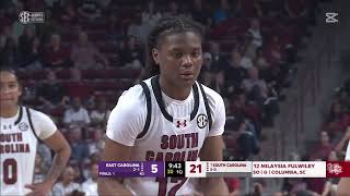 South Carolina vs East Carolina  Women Basketball Nov 172024 [upl. by Aicrag]