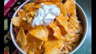 Air Fryer Leftover Nachos [upl. by Kcolttam]