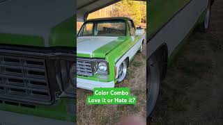 Chevy c10 sqaurebody low rider rccars toys classiccars chevorlet shorts short carshow truck [upl. by Uis995]