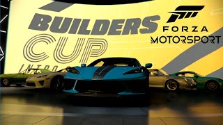 Forza Motorsport  First Look  Builders Cup Intro [upl. by Mmada]