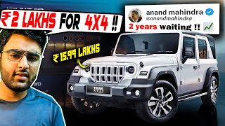 THAR ROXX ₹30Lakhs Top Model Price Explained   VARIANT PRICE LIST [upl. by Adnawyt]