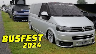 BUSFEST 2024  The biggest VW Transporter event [upl. by Alanna837]