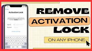 How to Remove iCloud Activation Lock on any iPhone and iOS [upl. by Lud]