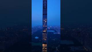 A Night in the Life of the New York City From Steinway Tower shorts travel newyorkcity [upl. by Assej]