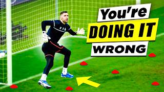 5 Goalkeeper Footwork Drills I Wish I Knew Earlier [upl. by Ednalrim]