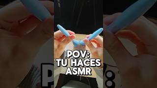 POV ERES MOL Y HACES ASMR asmr shorts asmrvideo comedia [upl. by Nezah]