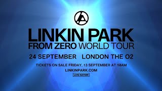 LINKIN PARK From Zero World Tour  Live Nation UK [upl. by Burnsed]