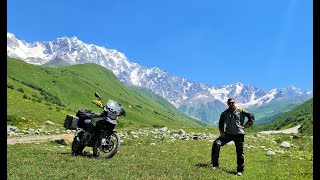 Batumi to Usghuli Georgia July 2021 Motorcycle Off Road Adventure [upl. by Anauqcaj]