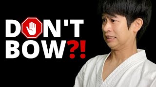 Karate School Etiquette Explained By Japanese Sensei 🇯🇵 [upl. by Ennayk763]