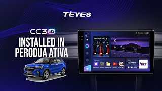 Transform Your Perodua Ativa Teyes CC3 2K Upgrade [upl. by Cychosz]