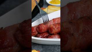 Baconwrapped Hot Dogs airfryer [upl. by Nnyliram387]