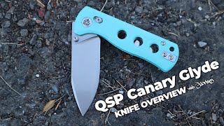 QSP Canary Glyde Lock Folding Knife  5Minute Overview  Atlantic Knife [upl. by Neelahtak]