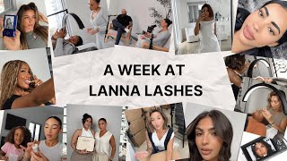 A Week in My Life Balancing Mom Life amp Running Lanna Lashes [upl. by Asyar]