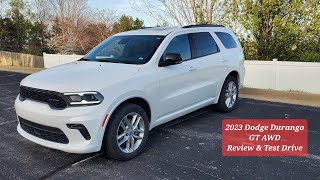 2024 Dodge Durango GT V6 AWD SUV Review amp Road Test [upl. by Gilud625]