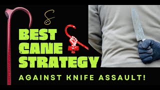 Cane Self Defense The BEST Cane Strategy Against Knife Assaults [upl. by Alves]