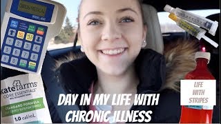 DAY IN MY LIFE with Ehlers Danlos Syndrome a Feeding tube and Homeschool [upl. by Kcirdehs]