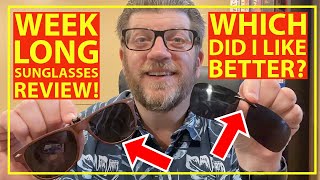 I Tried Two of Most Popular Clip On Sunglasses From Amazon [upl. by Forsta]