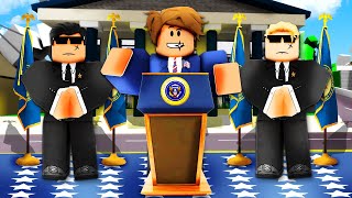 I Became the PRESIDENT in Brookhaven RP [upl. by Ocsecnarf]