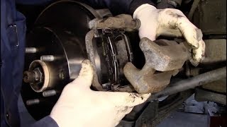 How To Replace The Rear Brakes And Rotors On A 2008 Infiniti FX35 [upl. by Daiz229]