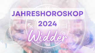 Jahreshoroskop 2024 für das Sternzeichen Widder [upl. by Niffirg549]