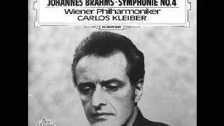 Brahms  Symphony No 4 Carlos Kleiber  Wiener Philharmoniker [upl. by Aisatsana]