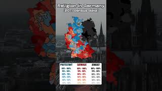 Majority Religions in Germany [upl. by Jean557]