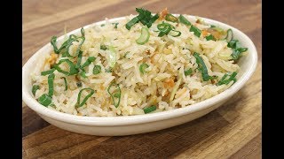 Burnt Garlic Vegetable Fried Rice  Recipes Under 15 Minutes  Chef Jaaie  Sanjeev Kapoor Khazana [upl. by Llabmik]