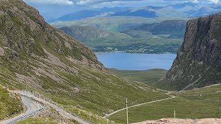 Applecross pass Bealach Na Ba July 2024 [upl. by Wahlstrom830]