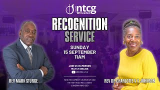 Recognition Service  Sunday Service  WNTCG Live  September 15th 2024 [upl. by Nwavahs264]