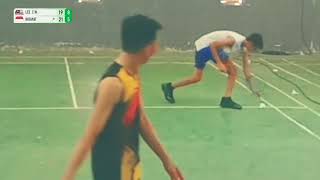 Best Backhand Shot by Taufik Hidayat taufikhidayat badminton bwfbadminton [upl. by Oemac]