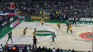 FINAL MINUTES Panathinaikos vs Maccabi [upl. by Zhang]