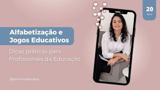 ALFABETIZAÇÃO E JOGOS EDUCATIVOS [upl. by Bailar]