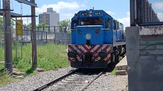 Series de maniobras en estacion Ezeiza GT22 A915 🇦🇷 [upl. by Oswin]