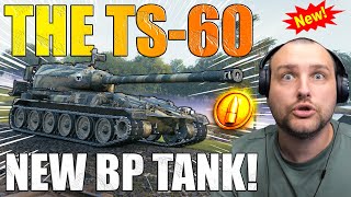 TS60 Review New Battle Pass Tank in World of Tanks [upl. by Davin]