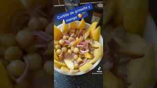 Curtido de Mango y Grosellas 🇪🇨🇪🇨🇪🇨 gastronomiaecuatoriana ecuador ecuadoriancuisine food [upl. by Euqenimod]