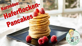 Kurzvideo HaferflockenPancakes mit dem Thermomix [upl. by Ahsaele]